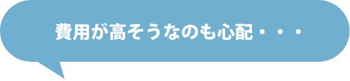 費用が高そうなのも心配・・・